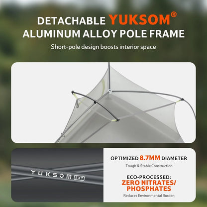 Naturehike Star Trail EXT Hiking Tent Outdoor Camping Ultralight Rainstorm Protection Wild Tent 1 2 Person 0D Nylon Backpacking Tent
