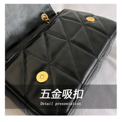 2025 New Luxury Diamond Quilted Chain Bag Women Fashion Crossbody Shoulder Bag For Commute