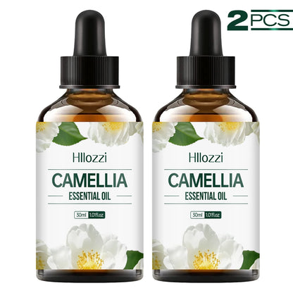 Camellia Oil Essential - Pure Natural Moisturizer for Face & Hair, Hydrating, Non - Greasy Multifunctional essential oil for all