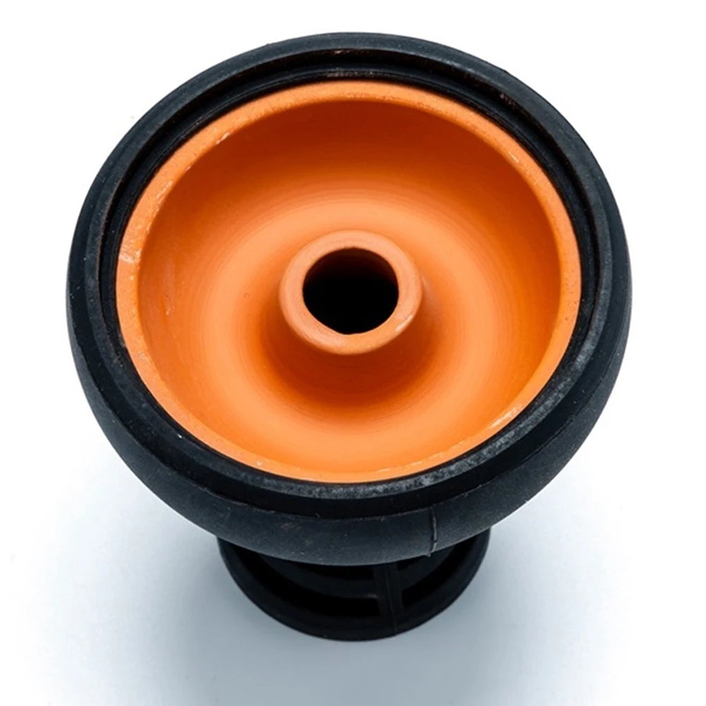 Hookah Bowl, Clay Phunnel Shisha Bowl Perfect Fit Charcoal Holder Practical Hookah Accessories For Better Shisha Hookah Smoke