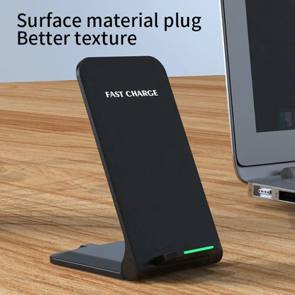 65W Wireless Charger Stand Pad For iPhone 15 14 13 12 11 Pro X XS Max XR 8 Samsung Xiaomi Induction Fast Charging Dock Station
