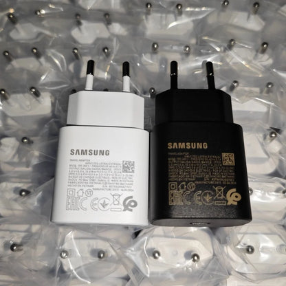 SAMSUNG 25W Charger 45W Adapter PD Type C Super Fast Charging Samsung Galaxy S26 S25 S24 S23 S22 Ultra A54 A34 Power Chargeur EU