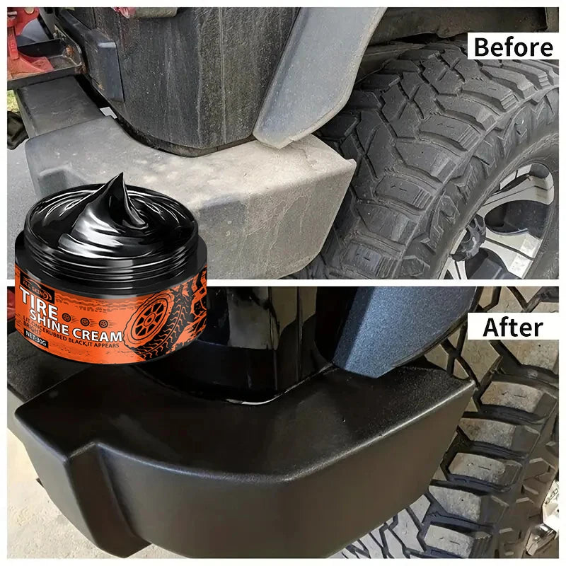 Car interior scratch repair cream - Car scratch repair   Tire gloss repair, black interior and dashboard plastic surface repair