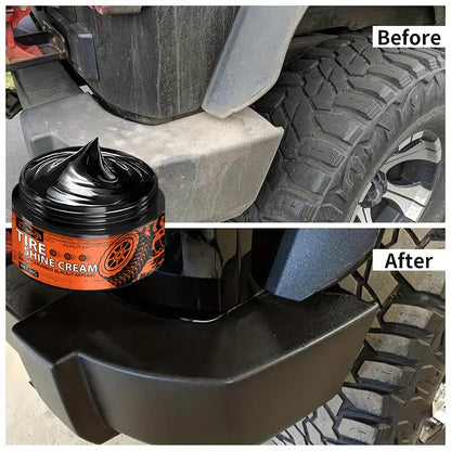 Car interior scratch repair cream - Car scratch repair   Tire gloss repair, black interior and dashboard plastic surface repair