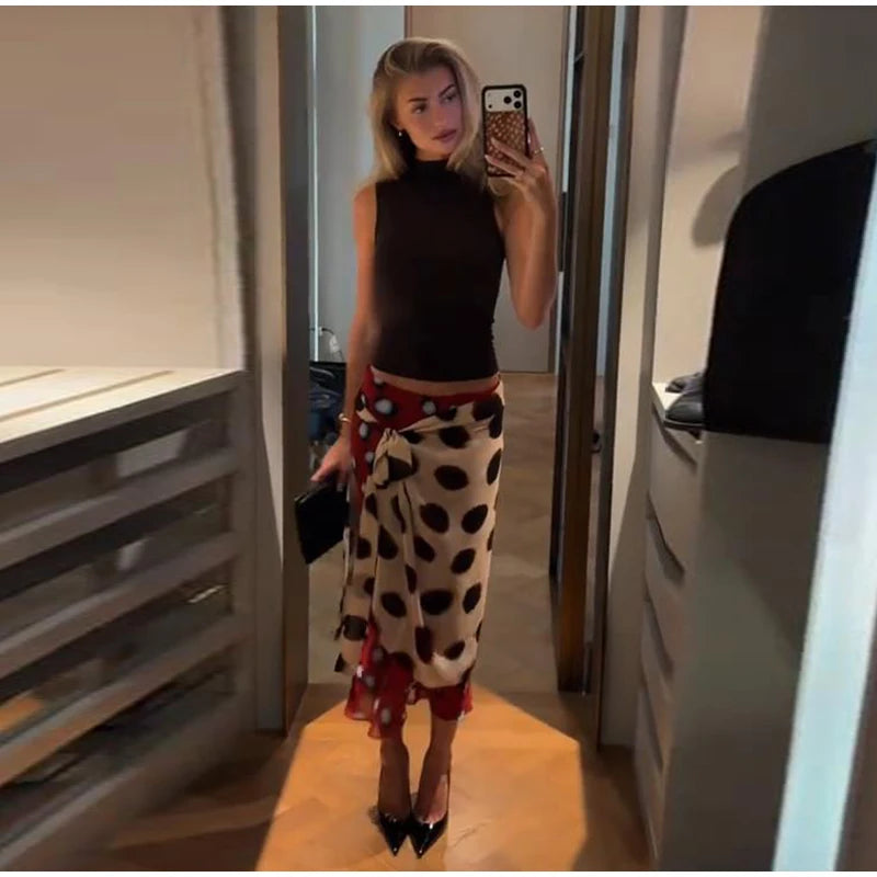 2026 Women Chic Vacation Outfits Fashion Leopard Print Sheer Chiffon Shirt Casual Turn-down Collar Mini Dress & Detachable Scarf