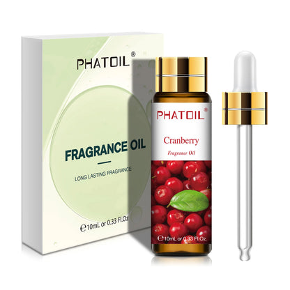 PHATOIL 1/3/9pcs 10ml Fruit Fragrance Oil Peach Strawberry Passion Fruit Cherry Mango Watermelon Apple Aroma Fragrance Oils