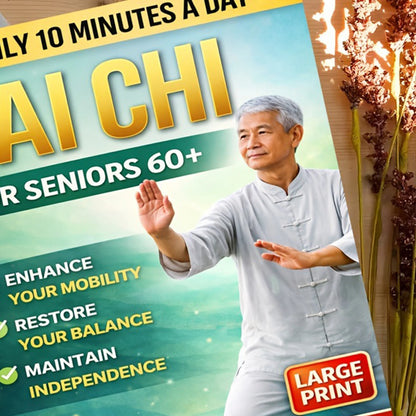10-Minute Tai Chi Guidebook For Balance Training And Fall Prevention 21-Day Program