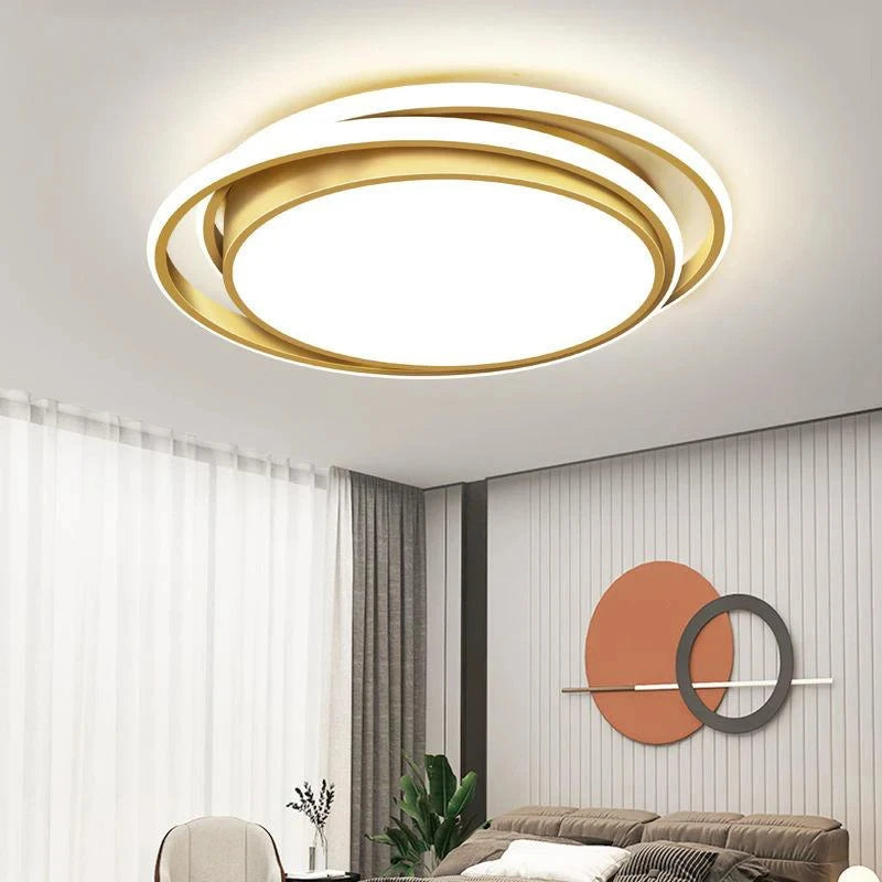 Modern LED Ceiling Light Minimalist Bedroom Lamp Home Decor Ceiling Chandelier Children's Room Lustre Living Room Lights Fixture