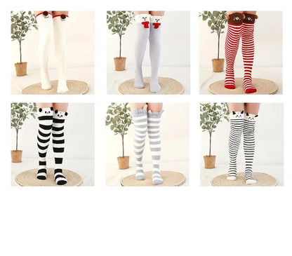 Snug Fleece Over Knee Socks Plush Cozy Winter Fall Sweet Long Female Hosiery Soft Fuzzy Leg Covers Floor Wear2024 New Bulk Deal