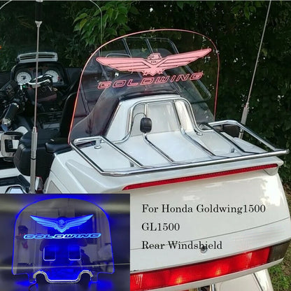 For Honda GoldWing GL1500 Accessories Goldwing 1500 Motorcycle New  LED lighting Footrests Decoration&Windshield