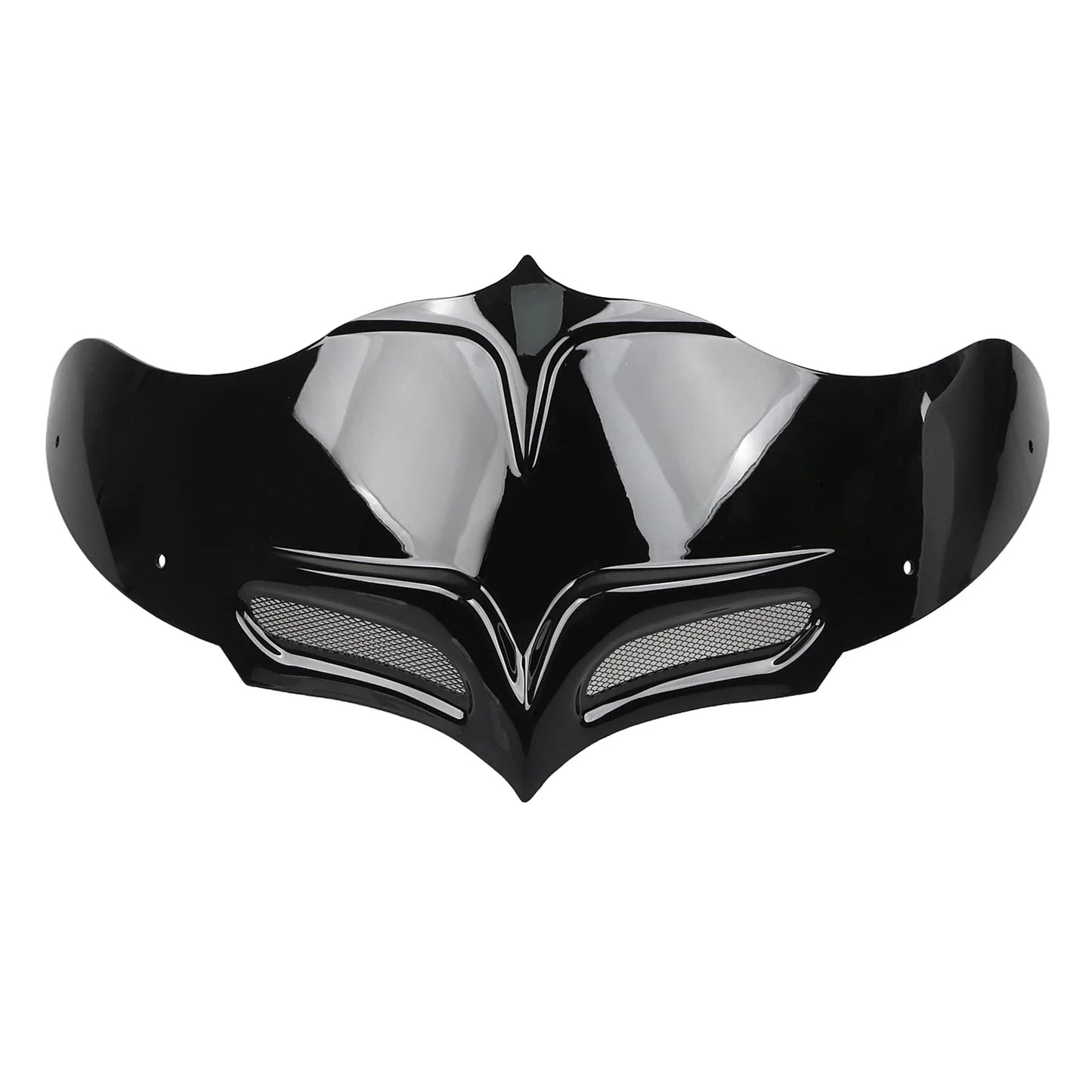 Gloss Black Wave Motorcycle Windshield Windscreen Fairing For Harley Road Glide 2015-2023 FLTRX FLTRXS FLTRU