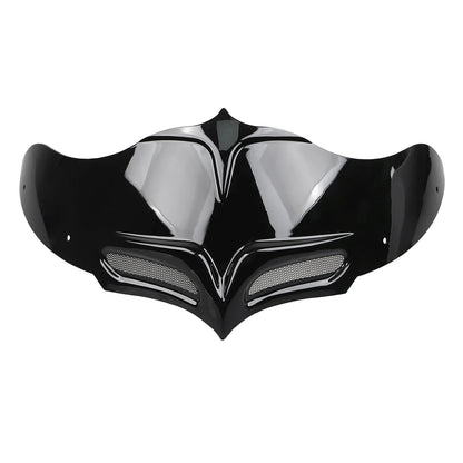 Gloss Black Wave Motorcycle Windshield Windscreen Fairing For Harley Road Glide 2015-2023 FLTRX FLTRXS FLTRU