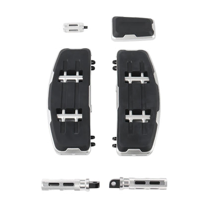 Fit For Harley Touring Road King Street Electra Glide Softail Deluxe FLD Fat Boy Trike 2024Motorcycle Rider Driver Footboard Kit