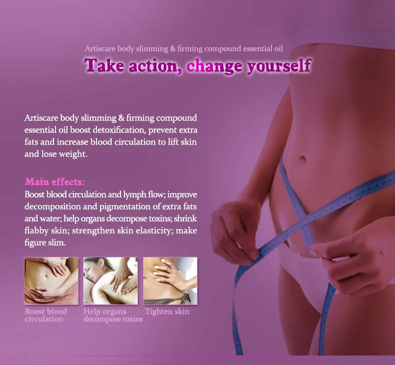 ARTISCARE Essential Oils Beauty Eyes Stretch Marks Removal Body Slimming Breast Enlargement Aromatherapy Massage Oil