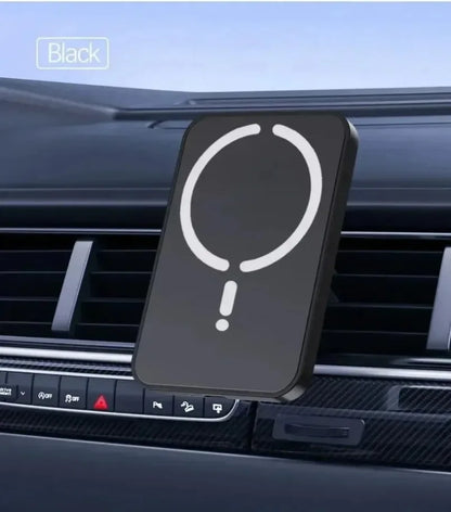 15W Magnetic Wireless Car Chargers for iphone 17 16 15 14 13 12 Pro Max Car Charger Fast Charging Air Vent Clip Phone Car Holder