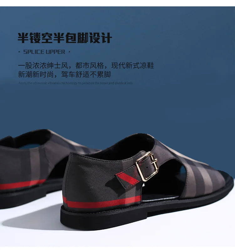 Men's Sandals Summer Sandals Men's Non-slip Shoes Unisex Bathroom Slippers Comfortable Slippers Men's Beach Flip Flops Size38-48