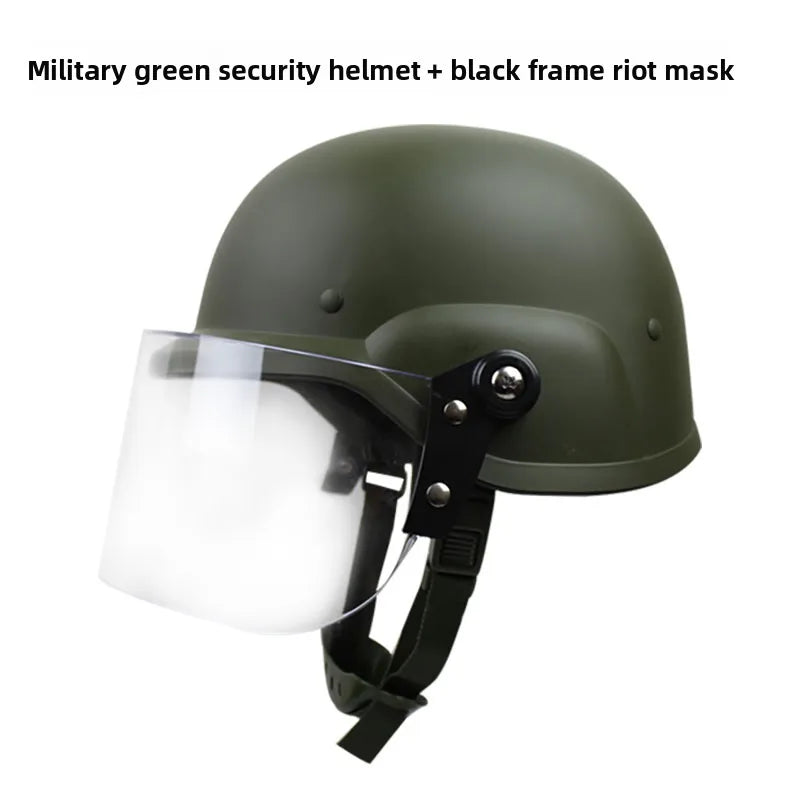 Airsoft M88 PASGT Kelver  Tactical Helmet with Clear Visor Men Cycling Outdoor Sports Skate Hunting Helmet Casco Ciclismo