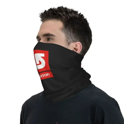 Burton Snowboard Sportive Bandana Neck Cover Printed Wrap Scarf Multifunction Balaclava Outdoor Sports For Men Women Adult