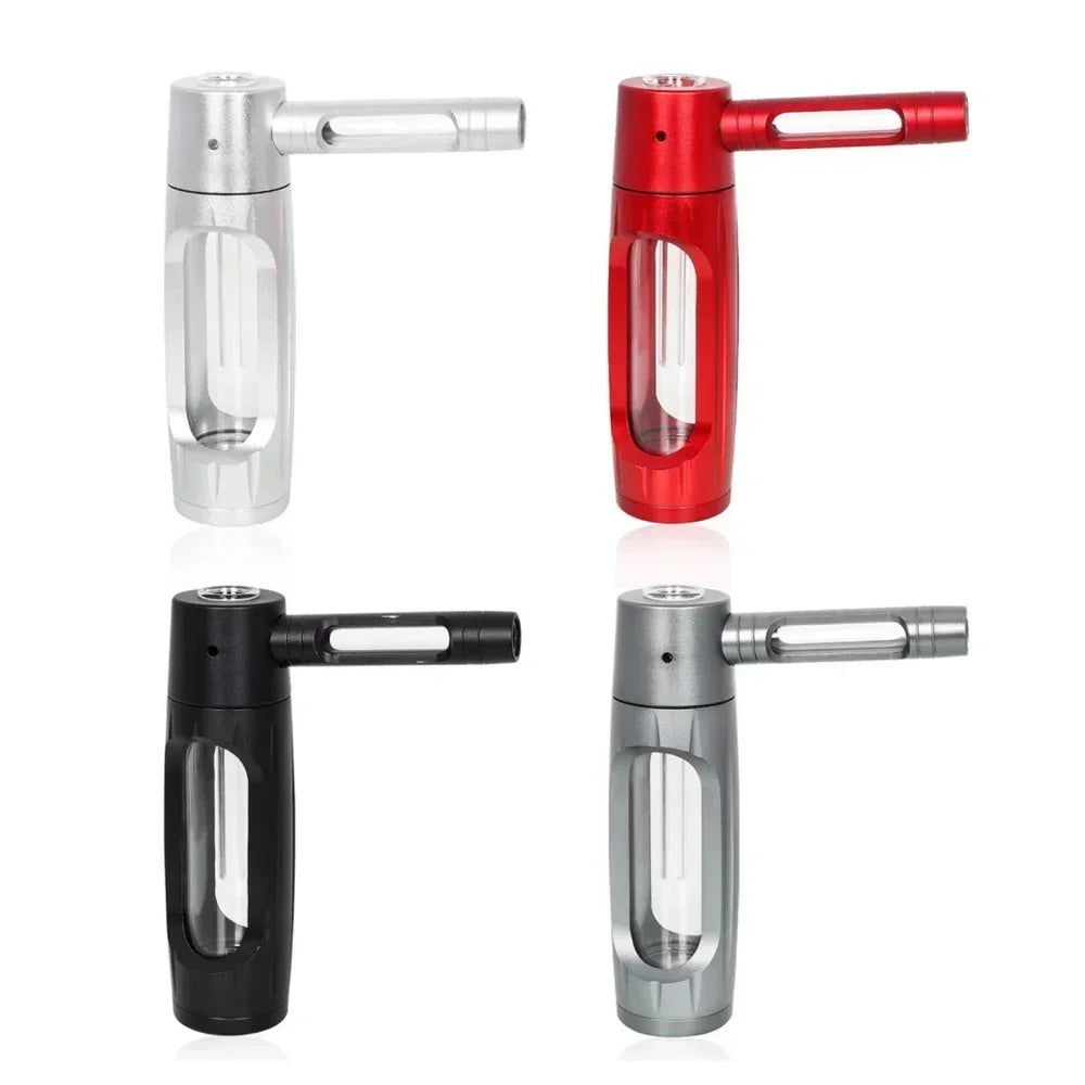 MERCURY Metal Water Smoking Pipe Hookah Kit with Dry Burning Glass Bowls Tobacco Pipes Chicha Shisha Pipe Smoke Accessores