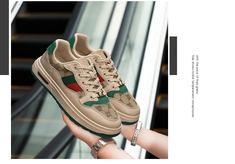 Classic Vintage Sneakers Men Fashion Casual Men's Skateboard Shoes Street Retro Platform Sneakers Unisex Women's Sports Shoes