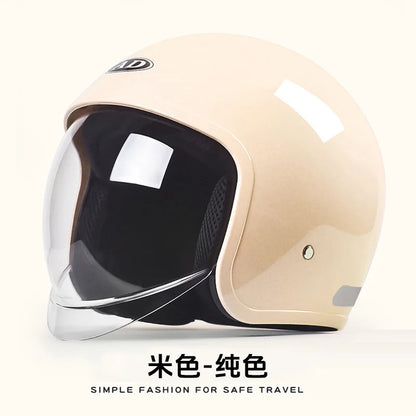 GB Certified Electric Vehicle Helmet for Men and Women All-season Universal Electric Vehicle Safety Helmet Motorcycles Winter