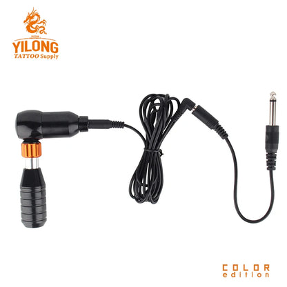 YILONG Professional L-shaped Tattoo Gun Adjustable Rotary Pen Motor Hybrid Tattoo Machine With RCA Tattoo Tools