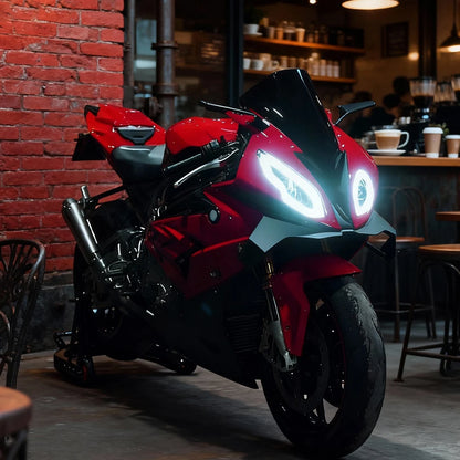 For BMW S1000RR 2015-2018 Wind Wing Aerodynamics Fairing Winglets GP WING Motorcycle Front Spoiler Lower spoiler Front Lip