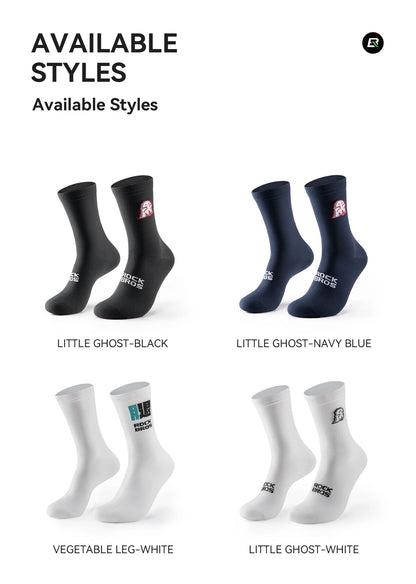ROCKBROS Cycling Socks Breathable nylon Non-damp Socks Skin-friendly Bike Sport Socks Outdoor Moisture-absorbing Socks