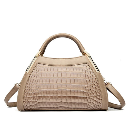 Alligator Patent Leather Shoulder Crossbody Hand Bags for Women Brand Luxury Handbags Women Bags Designer Hobos Two Layers Sac