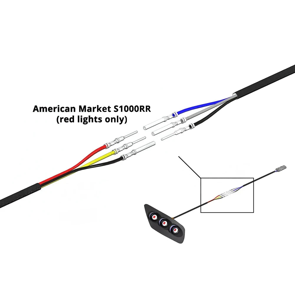 S1000RR Motorcycle In-Tail LED Integrated Tail Light For BMW S1000RR 2019-2022 S 1000 RR 2023 2024 LED Turn Signal Light