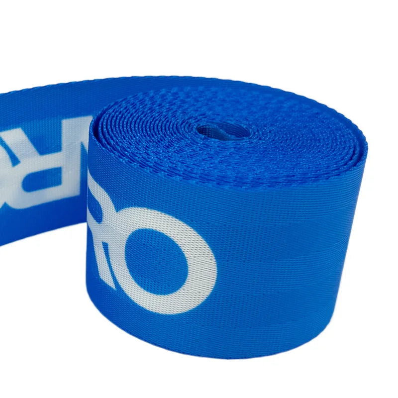 2PC Universal Auto Strengthen Seat Belt Webbing Fabric 3.6M  Car Modified Seat Safety Belts Harness Straps