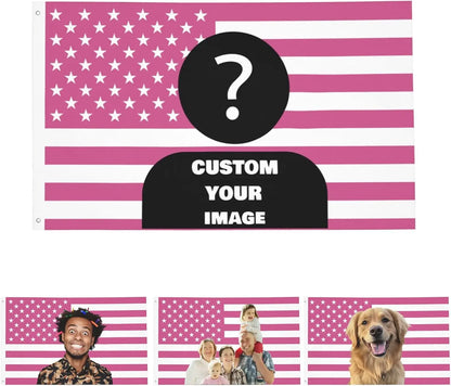 Custom Pride Flag 3X5 Ft Personalized Flags Design Your Image Funny Tapestry Poster For Decorate Clubs