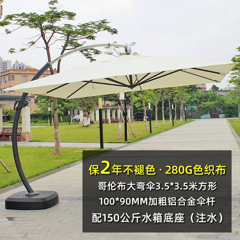 Outdoor Garden Parasol Garden Terrace Large Sun Umbrella