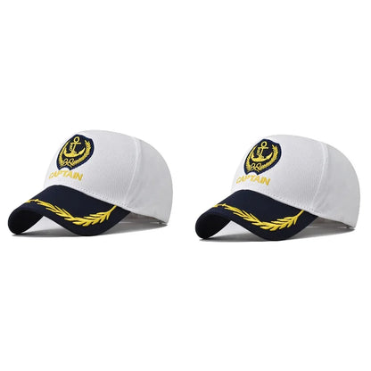 Men Women Baseball Caps Embroidered Captain & First Mate Hats Boating Marine Sailor Perfect Nautical Gift Presents Party Fun Hat