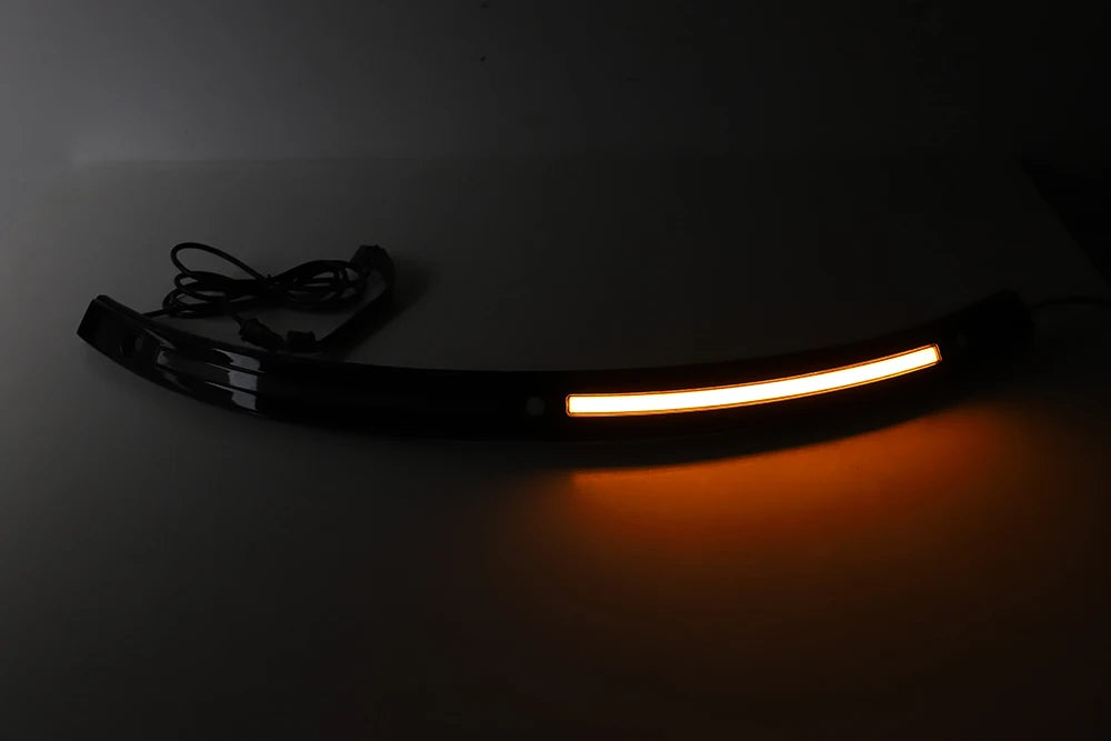 Motorcycle Windshield Trim Light LED Turn Signal Light DRL for Touring Street Glide Special 2014 - 2023 Tri Glide Ultra Classic
