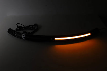 Motorcycle Windshield Trim Light LED Turn Signal Light DRL for Touring Street Glide Special 2014 - 2023 Tri Glide Ultra Classic