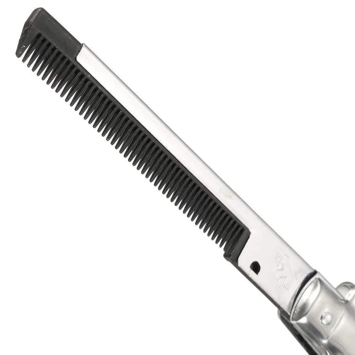9 Inch Stainless Steel Folding Combs Switch-Blade Folding Pocket Comb Men Portable Trimmer Comb Hair Accessories