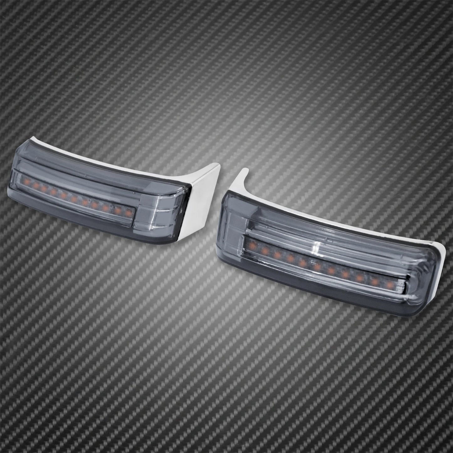 2xMotorcycle LED SaddleBag Turn Lamp Light Run Brake Light For Harley Touring Street Glide Road King FLHR Limited CVO 2014-2022