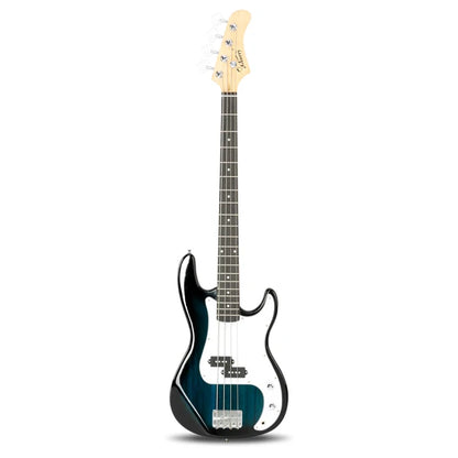 Electric Bass Guitar 4 Strings 20 Frets Electric Bass Set Electric Bass with Belt Cable and Wrench Tool
