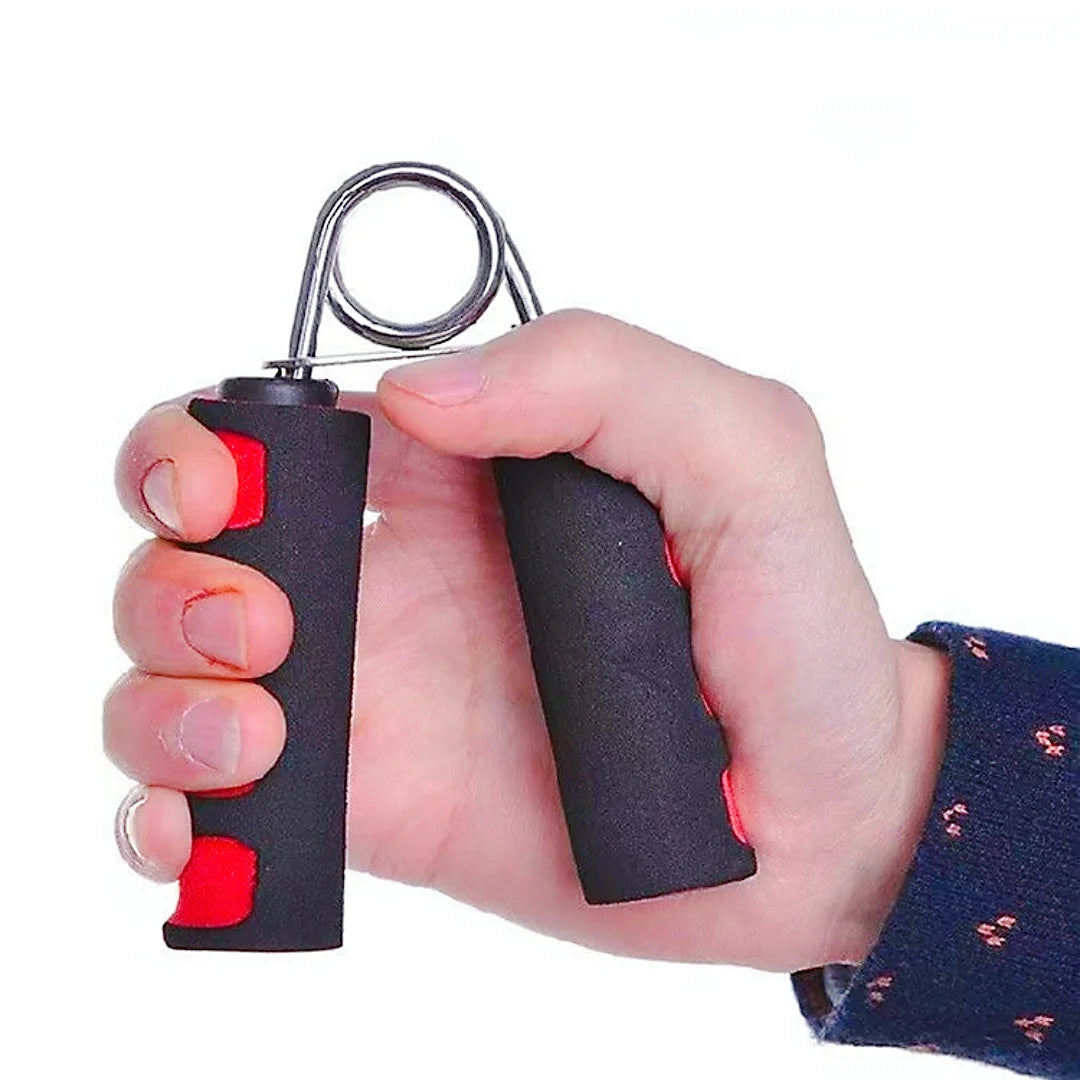 A-Shaped Sponge Gripper Men's A-Shaped Sponge Arm Strength Fitness Equipment Two-Color Sponge Sweat-Absorbent Hand Trainer