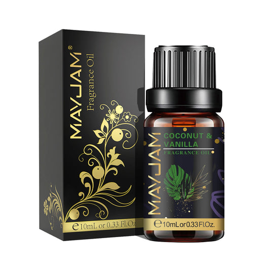 MAYJAM 10ml Fragrance Oil for Home Car Diffuser Coconut Vanilla La Vie Est Belle Angel Black Orchid CHANCE Freesia Essence Oil