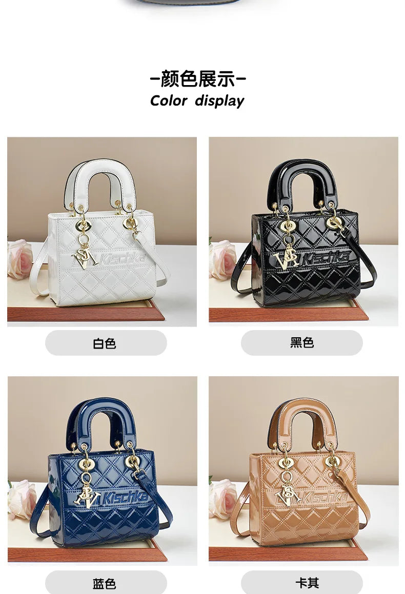 Patent Leather High Quality Female Handbags Luxury Designer Handbag Crossbody Bags Ladies Hand Shoulder Bags for Women Tote Bag