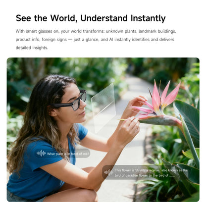 2026 AI Smart Glasses Camera Video Recording AI Photo Recognition Bluetooth Call Translation Voice Assistan Sunglasses Men Women