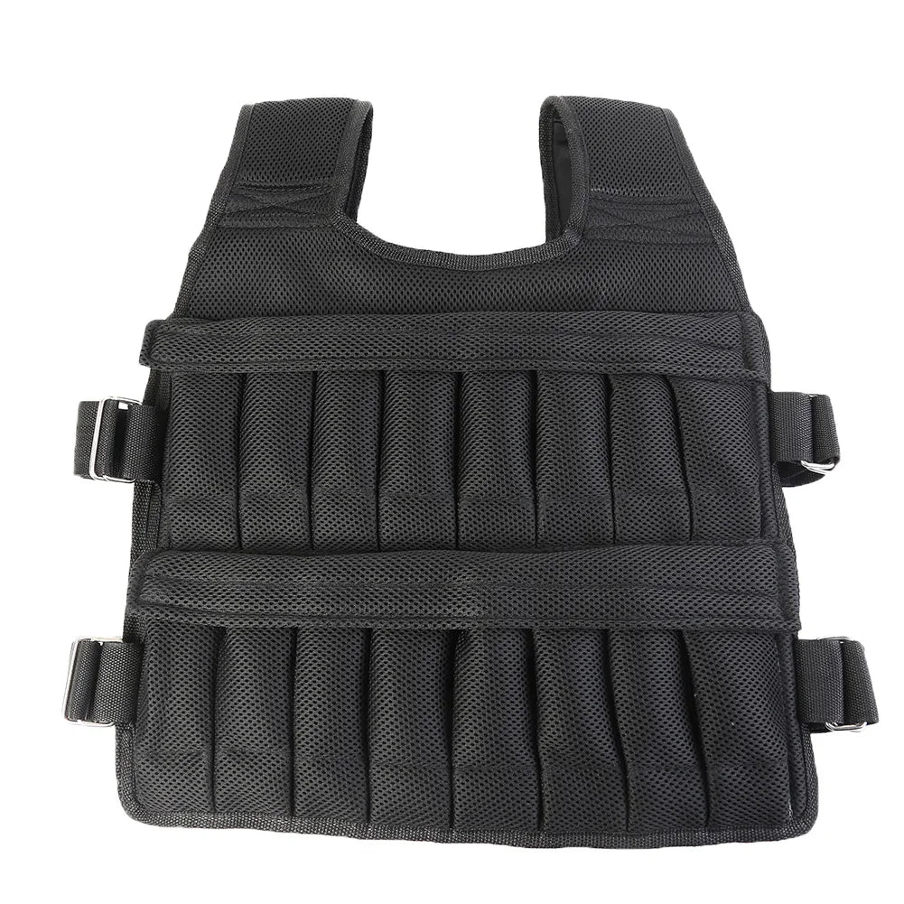 3/15/35kg Workout Weight Jacket Adjustable Weighted Exercise Vest Workout Equipment for Running Training Workout Jogging Walking