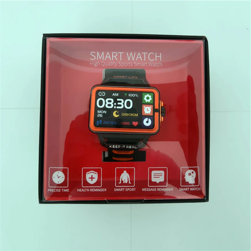 2025 Newest Smart Watch for Men Women S666 Heart Rate Monitor Waterproof Bracelet Sport Smartwatch for IOS Android Xiaomi Phone