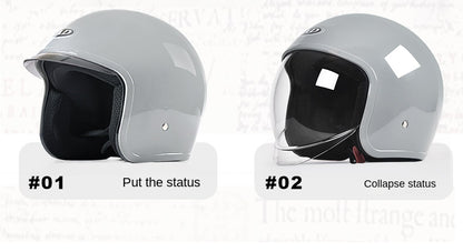 GB Certified Electric Vehicle Helmet for Men and Women All-season Universal Electric Vehicle Safety Helmet Motorcycles Winter