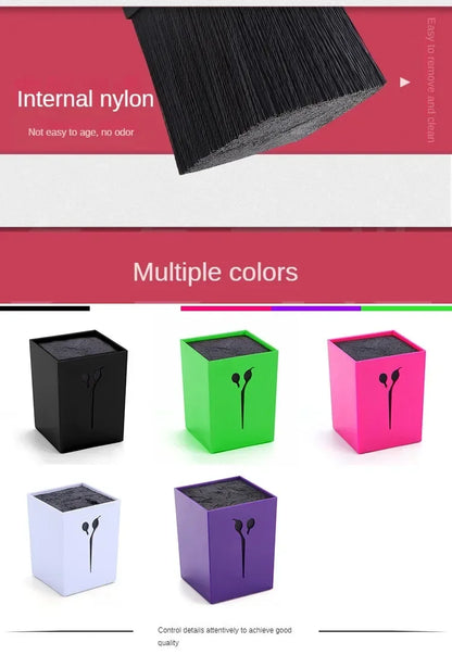 1pcs Hairdressing Scissors Holder Stand Shears Comb Hair Clips Storage Box Salon Hairdresser Scissor Keep Hairdressing Organizer