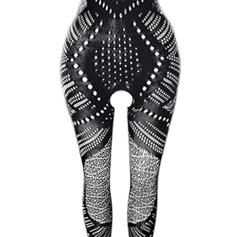1PC Sexy Women Fishnet Cover Up Body Stocking For Music festival Hollow Out See Through  Bodystocking Without Underwear Beachwea