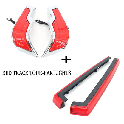 For Harley CVO 121 Road Glide FLTRXSE / Street Glide FLHXSE 2023 2024  Motorcycle Rear Tour-Pak King Tour Pack LED Lights