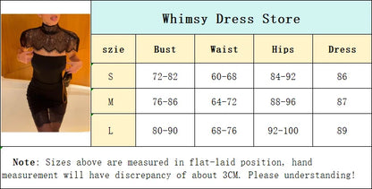Black Lace Patchwork Strapless Dress Women Sexy Cape Shawl Waist Cinching Slim Mini Dresses Lady 2026 Evening Club Party Gowns